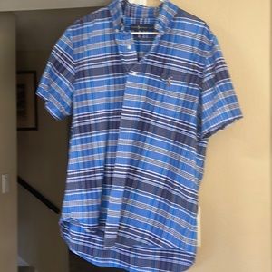 Ralph Lauren Mens Large Short Sleeve Shirt